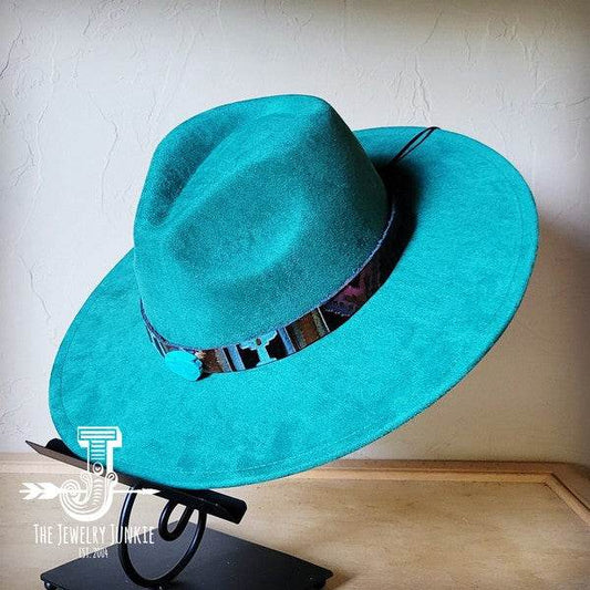Magenta Navajo Turq Slab Leather Band Choice Hat - Shop Style & More | Fresh Looks, Everyday Deals & Free Shipping