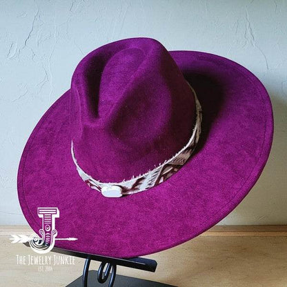 Gold Aztec Turq Slab Leather Band Choice Hat - Shop Style & More | Fresh Looks, Everyday Deals & Free Shipping