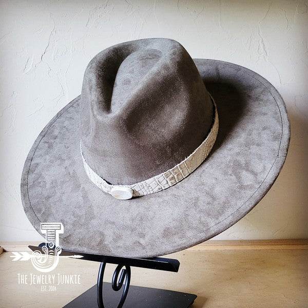 Gold Gator Turquoise Slab Leather Band Choice Hat - Shop Style & More | Fresh Looks, Everyday Deals & Free Shipping