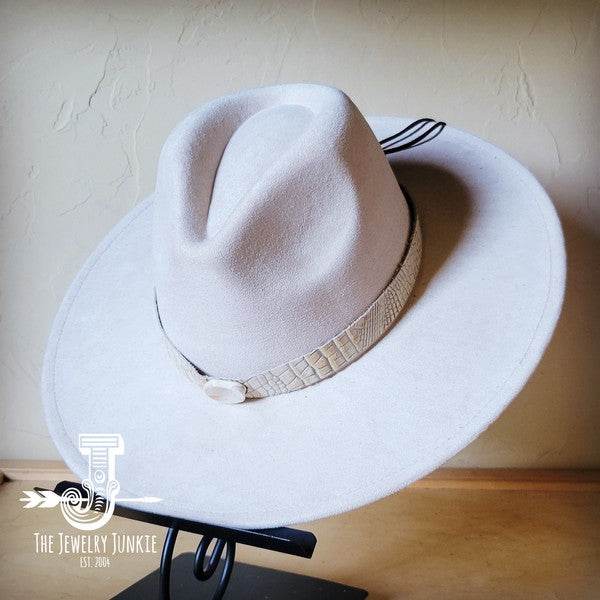 Gold Gator Turquoise Slab Leather Band Choice Hat - Shop Style & More | Fresh Looks, Everyday Deals & Free Shipping