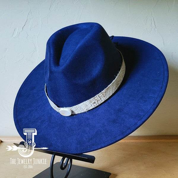 Gold Gator Turquoise Slab Leather Band Choice Hat - Shop Style & More | Fresh Looks, Everyday Deals & Free Shipping