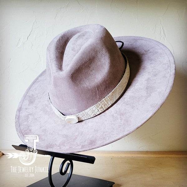 Gold Gator Turquoise Slab Leather Band Choice Hat - Shop Style & More | Fresh Looks, Everyday Deals & Free Shipping