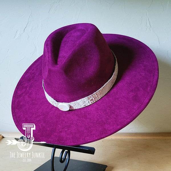 Gold Gator Turquoise Slab Leather Band Choice Hat - Shop Style & More | Fresh Looks, Everyday Deals & Free Shipping