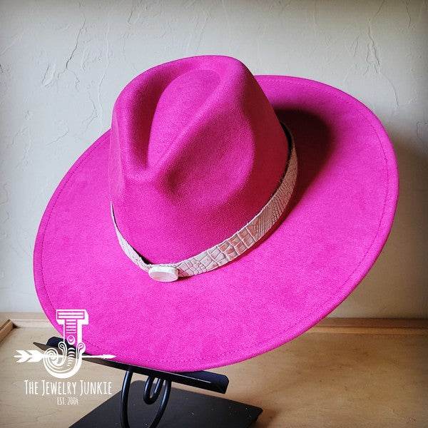 Gold Gator Turquoise Slab Leather Band Choice Hat - Shop Style & More | Fresh Looks, Everyday Deals & Free Shipping
