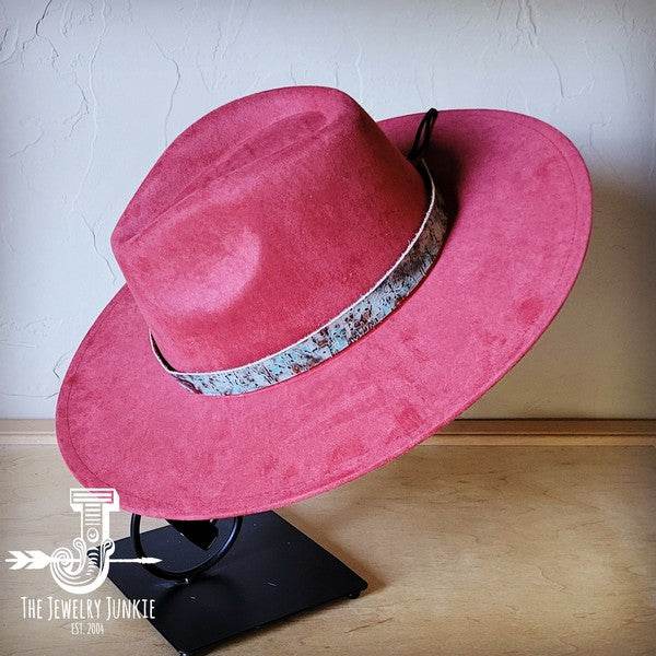 Turquoise Metallic Western Leather Band Choice Hat - Shop Style & More | Fresh Looks, Everyday Deals & Free Shipping