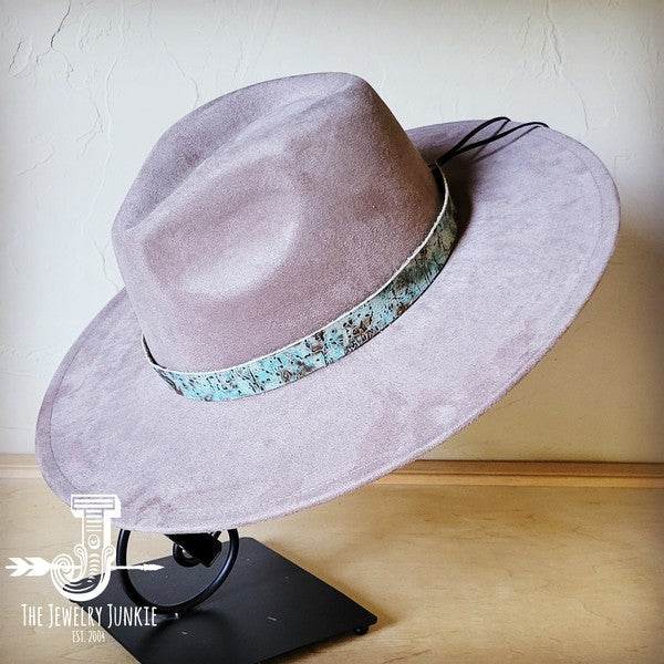 Turquoise Metallic Western Leather Band Choice Hat - Shop Style & More | Fresh Looks, Everyday Deals & Free Shipping