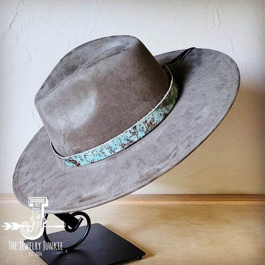Turquoise Metallic Western Leather Band Choice Hat - Shop Style & More | Fresh Looks, Everyday Deals & Free Shipping