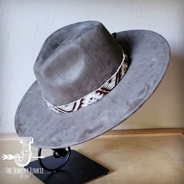 Gold Aztec Western Leather Band Choice Hat - Shop Style & More | Fresh Looks, Everyday Deals & Free Shipping