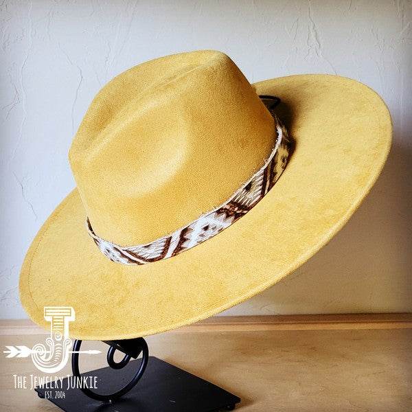 Gold Aztec Western Leather Band Choice Hat - Shop Style & More | Fresh Looks, Everyday Deals & Free Shipping