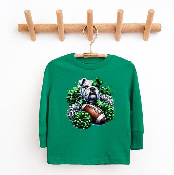 Bulldog Football Cheer Toddler Graphic Tee - Shop Style & More | Fresh Looks, Everyday Deals & Free Shipping