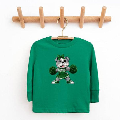Bulldog Cheerleader Toddler Graphic Tee - Shop Style & More | Fresh Looks, Everyday Deals & Free Shipping