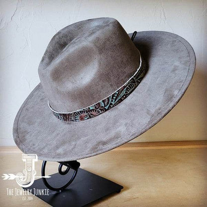 Turquoise Floral Western Leather Band W/Choice Hat - Shop Style & More | Fresh Looks, Everyday Deals & Free Shipping