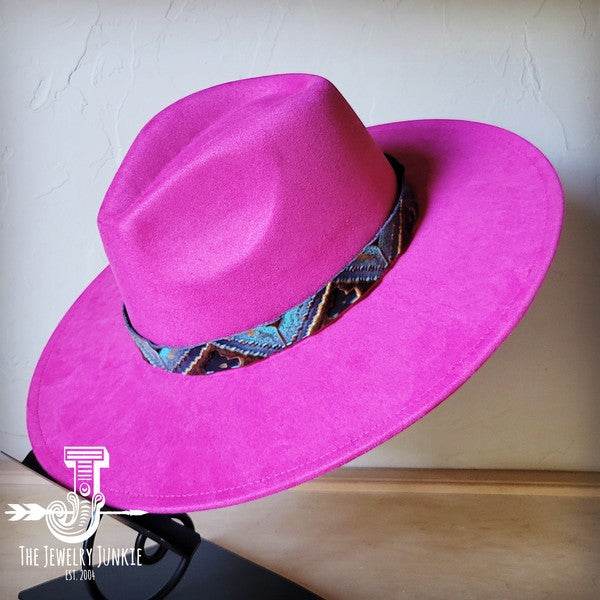 Blue Navajo Western Leather Band w/ Choice Hat - Shop Style & More | Fresh Looks, Everyday Deals & Free Shipping