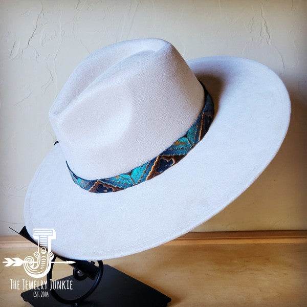 Blue Navajo Western Leather Band w/ Choice Hat - Shop Style & More | Fresh Looks, Everyday Deals & Free Shipping