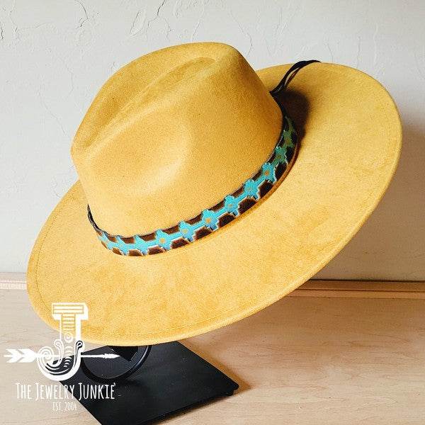 Blue Navajo Western Leather Band w/ Choice Hat - Shop Style & More | Fresh Looks, Everyday Deals & Free Shipping