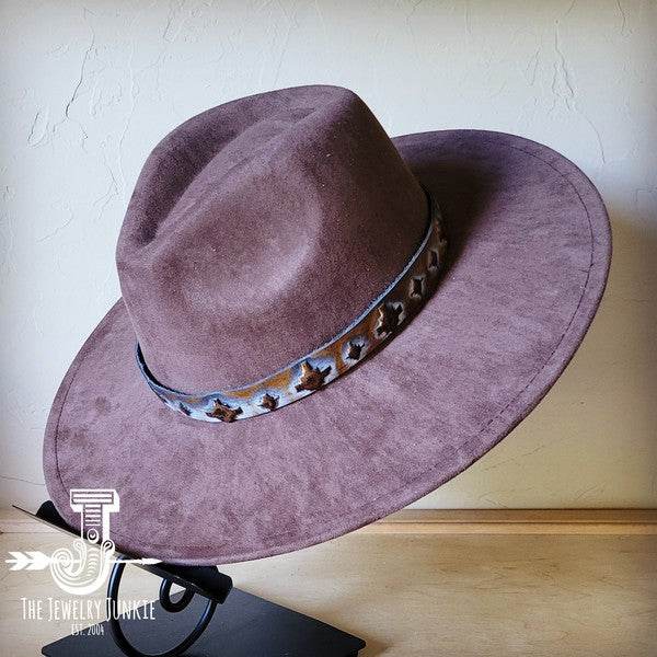 Blue Navajo Western Leather Band w/ Choice Hat - Shop Style & More | Fresh Looks, Everyday Deals & Free Shipping