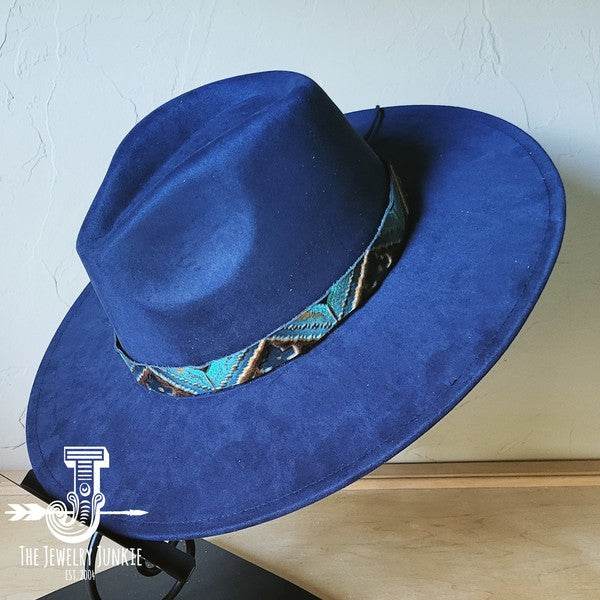Blue Navajo Western Leather Band w/ Choice Hat - Shop Style & More | Fresh Looks, Everyday Deals & Free Shipping