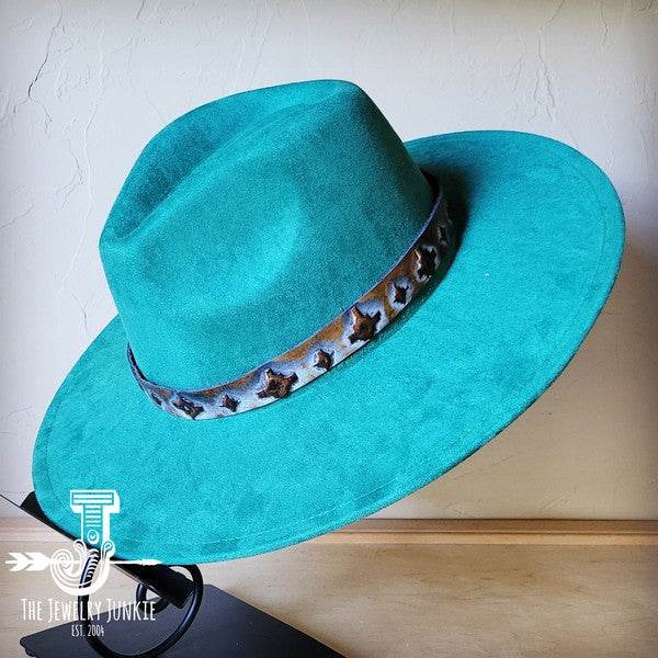 Blue Navajo Western Leather Band w/ Choice Hat - Shop Style & More | Fresh Looks, Everyday Deals & Free Shipping