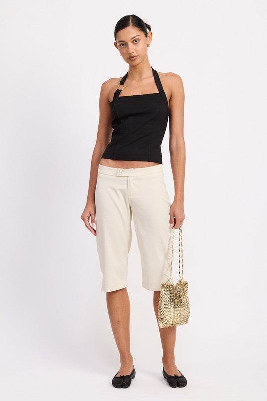 CHAIN LINK HALTER KNIT TOP - Shop Style & More | Fresh Looks, Everyday Deals & Free Shipping
