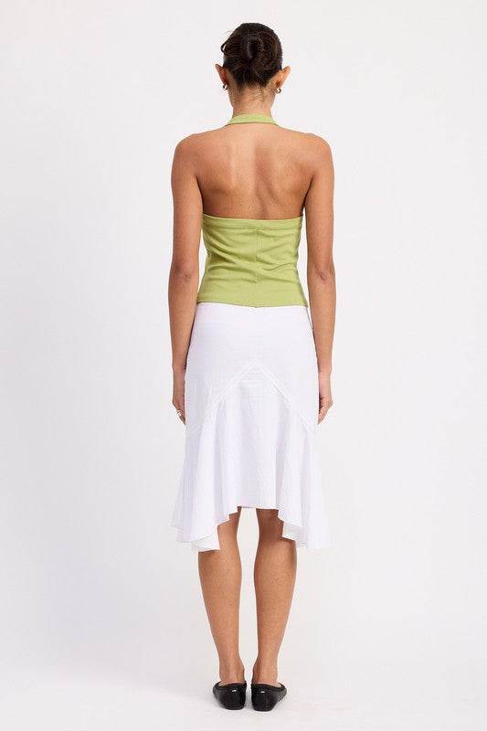CHAIN LINK HALTER KNIT TOP - Shop Style & More | Fresh Looks, Everyday Deals & Free Shipping