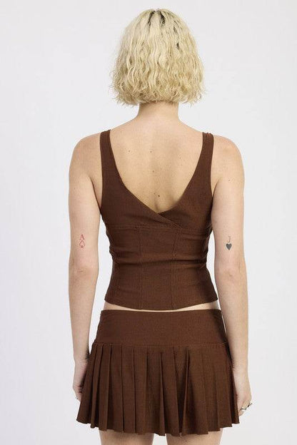 RING STRAP CORSET TOP - Shop Style & More | Fresh Looks, Everyday Deals & Free Shipping