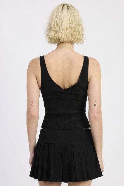 RING STRAP CORSET TOP - Shop Style & More | Fresh Looks, Everyday Deals & Free Shipping