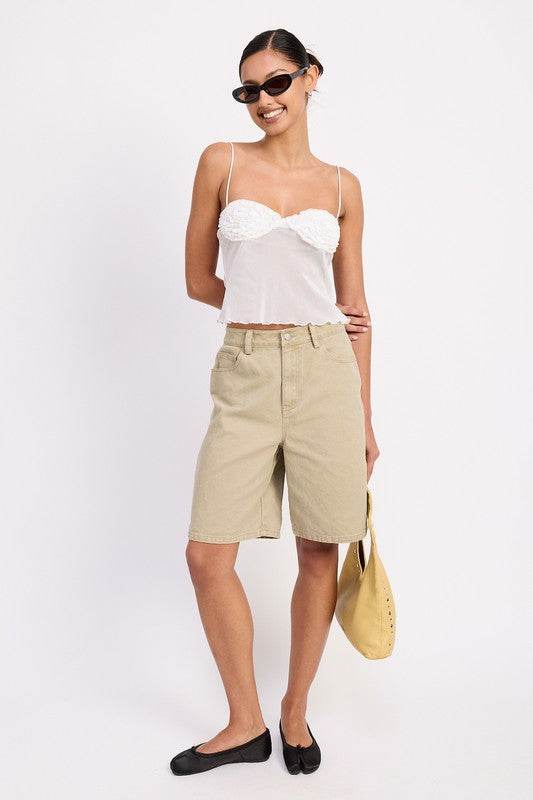 SHEER MESH FLORAL CUP CAMI TOP - Shop Style & More | Fresh Looks, Everyday Deals & Free Shipping