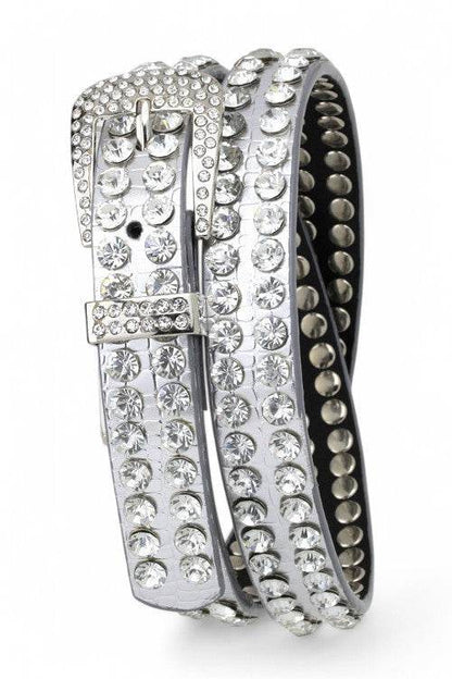 Double Row Crystals Belt - Shop Style & More | Fresh Looks, Everyday Deals & Free Shipping