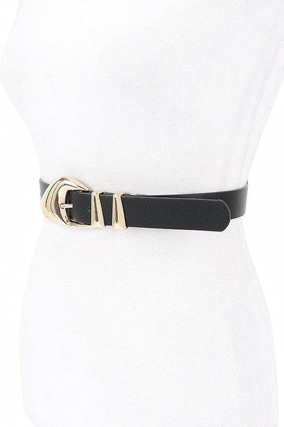 Polish Buckle Skinny Fashion Belt - Shop Style & More | Fresh Looks, Everyday Deals & Free Shipping