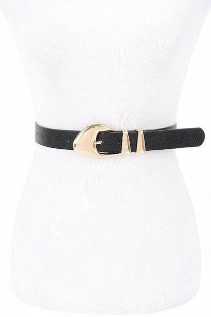 Polish Buckle Skinny Fashion Belt - Shop Style & More | Fresh Looks, Everyday Deals & Free Shipping