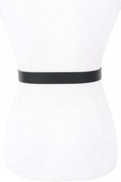 Polish Buckle Skinny Fashion Belt - Shop Style & More | Fresh Looks, Everyday Deals & Free Shipping