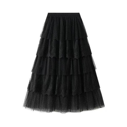 Layered lace midi skirt - Shop Style & More | Fresh Looks, Everyday Deals & Free Shipping