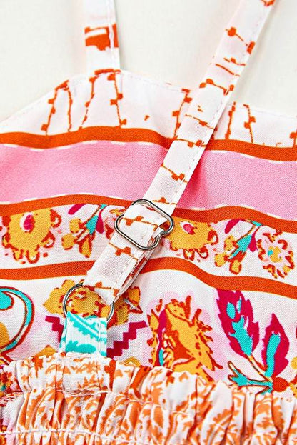 Mint Boho Patchwork Print Square Neck Sundress - Shop Style & More | Fresh Looks, Everyday Deals & Free Shipping