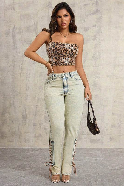 WOMEN FASHION DENIM PANTS - Shop Style & More | Fresh Looks, Everyday Deals & Free Shipping