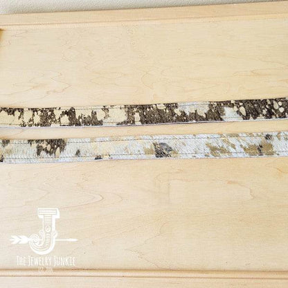 Hair-on-Hide Silver Metallic LeatherBelt w/ Fringe - Shop Style & More | Fresh Looks, Everyday Deals & Free Shipping