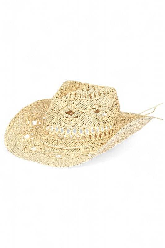 Crochet Straw Cowboy Hat - Shop Style & More | Fresh Looks, Everyday Deals & Free Shipping