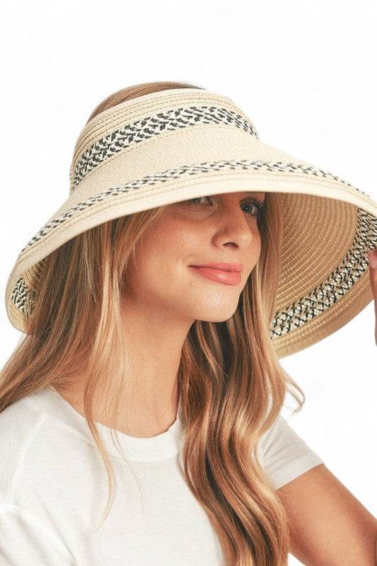 Tweak Pattern Roll Up Sun Visor - Shop Style & More | Fresh Looks, Everyday Deals & Free Shipping