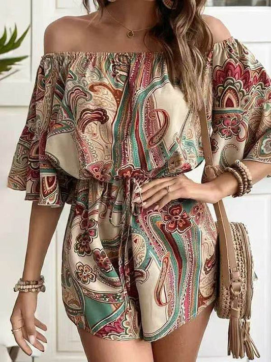 Off the Shoulder Romper - Shop Style & More | Fresh Looks, Everyday Deals & Free Shipping