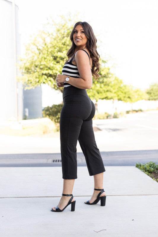 The Faith Tummy Control Gaucho Pants - Shop Style & More | Fresh Looks, Everyday Deals & Free Shipping