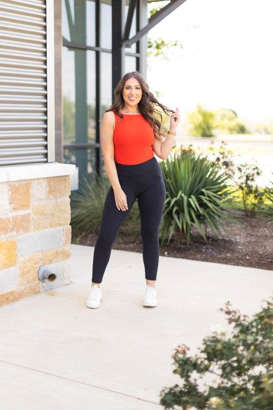 The Alana - 7/8 Ankle Length Leggings with Pockets - Shop Style & More | Fresh Looks, Everyday Deals & Free Shipping