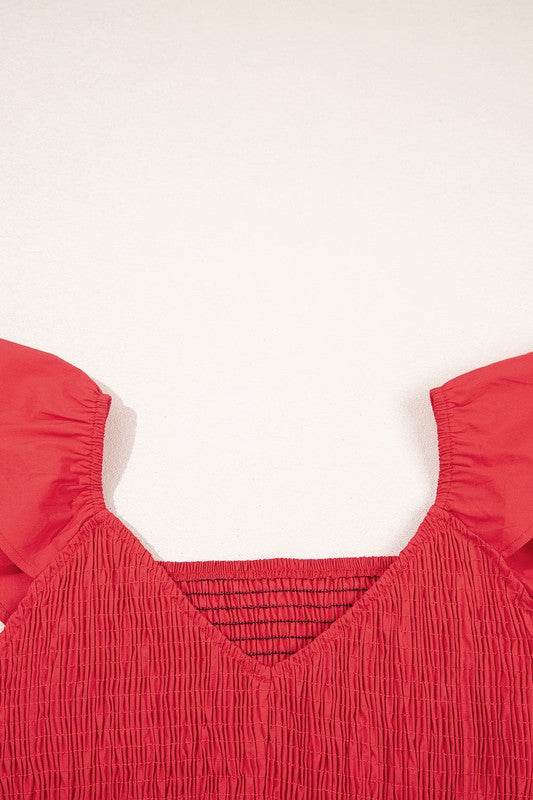 peach smocked maxi dress - Shop Style & More | Fresh Looks, Everyday Deals & Free Shipping