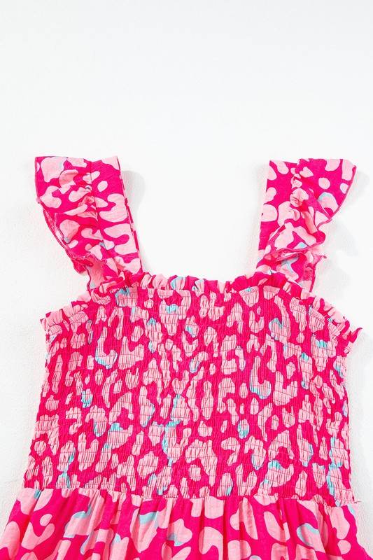 pink leopard maxi dress - Shop Style & More | Fresh Looks, Everyday Deals & Free Shipping