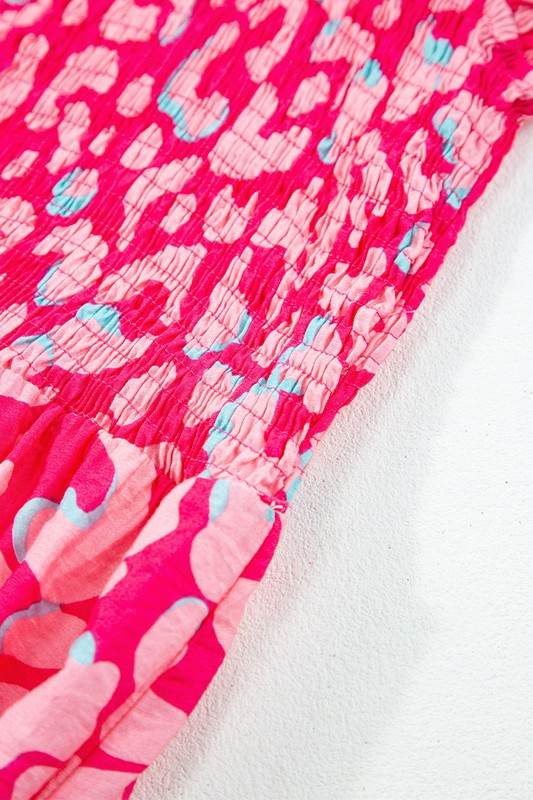pink leopard maxi dress - Shop Style & More | Fresh Looks, Everyday Deals & Free Shipping