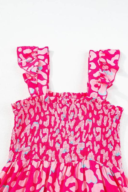 pink leopard maxi dress - Shop Style & More | Fresh Looks, Everyday Deals & Free Shipping