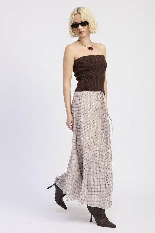LACE UP TUBE SWEATER TOP - Shop Style & More | Fresh Looks, Everyday Deals & Free Shipping