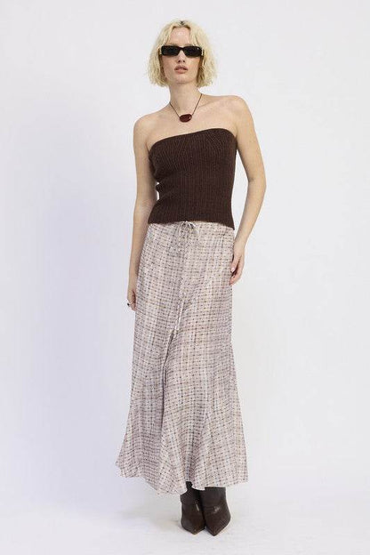LACE UP TUBE SWEATER TOP - Shop Style & More | Fresh Looks, Everyday Deals & Free Shipping