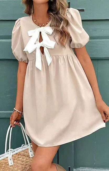 Tie front babydoll dress - Shop Style & More | Fresh Looks, Everyday Deals & Free Shipping