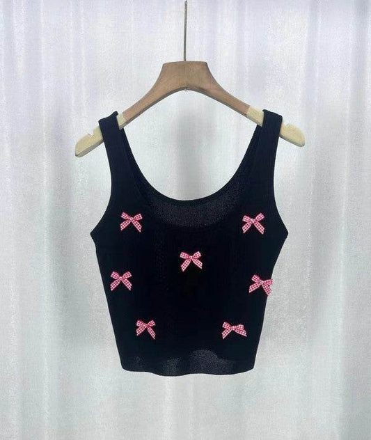 Cropped bow tank - Shop Style & More | Fresh Looks, Everyday Deals & Free Shipping
