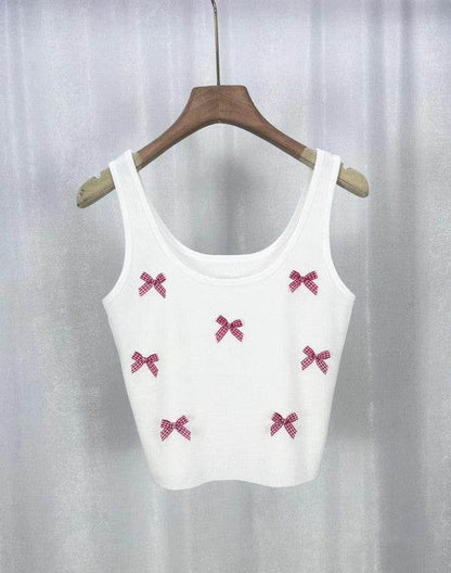 Cropped bow tank - Shop Style & More | Fresh Looks, Everyday Deals & Free Shipping
