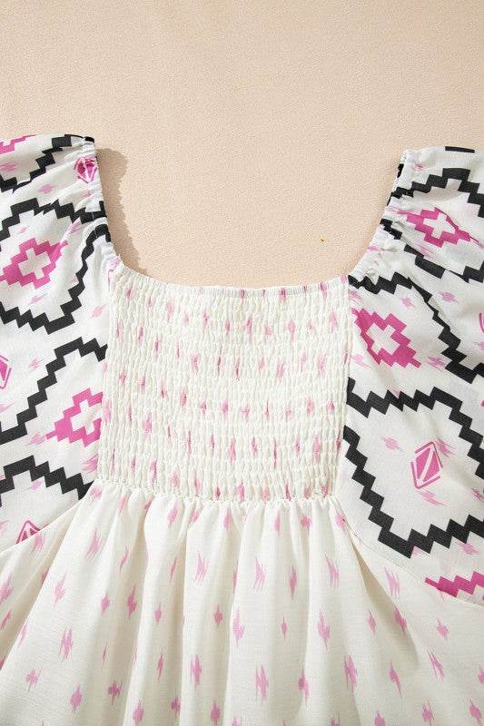 Ivory angel sleeve mini dress - Shop Style & More | Fresh Looks, Everyday Deals & Free Shipping
